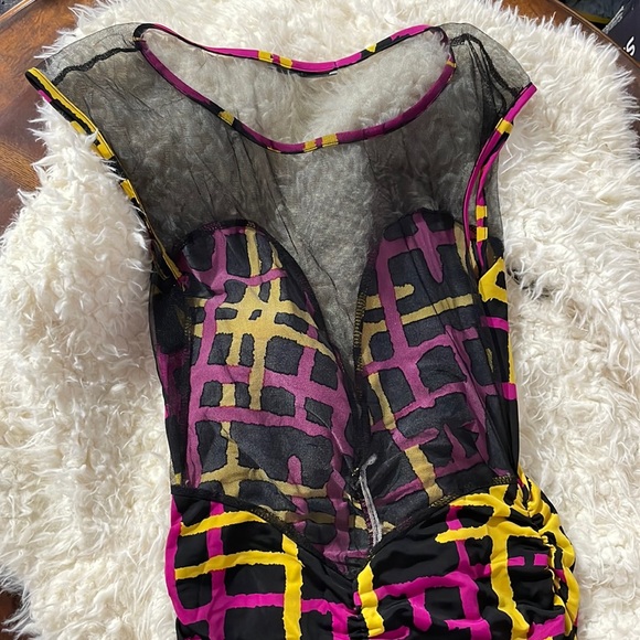 Multi-Color Mini Dress - Picture 6 of 6